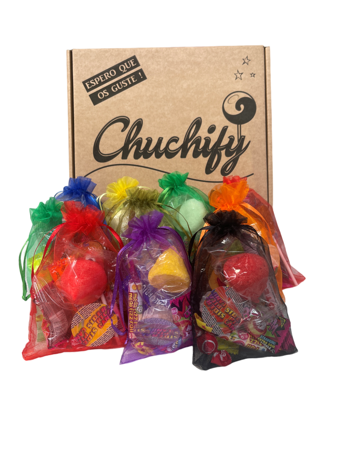 300 Chuches y Caramelos Para Rellenar Piñatas y Conos de Cumpleaños